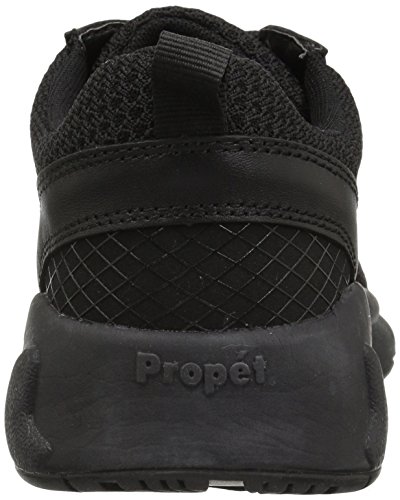 Propét Women's Stability X Shoe, Black/Black, 13 Narrow US