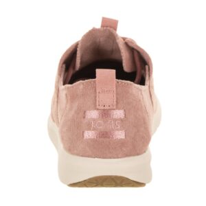 TOMS Womens Del Rey Lace Up Sneakers Shoes Casual - Pink - Size 5 B