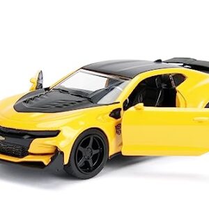 JADA 1:32 Metals Transformers - Bumblebee 2016 Chevrolet Camaro Diecast Model Car