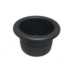 FR Universal Replacement Plastic Cup Holder, Black, 2 7/8" Diameter