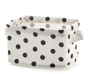 super kd organizing baskets for clothing storage storage baskets made from eco-friendly cotton (dots)