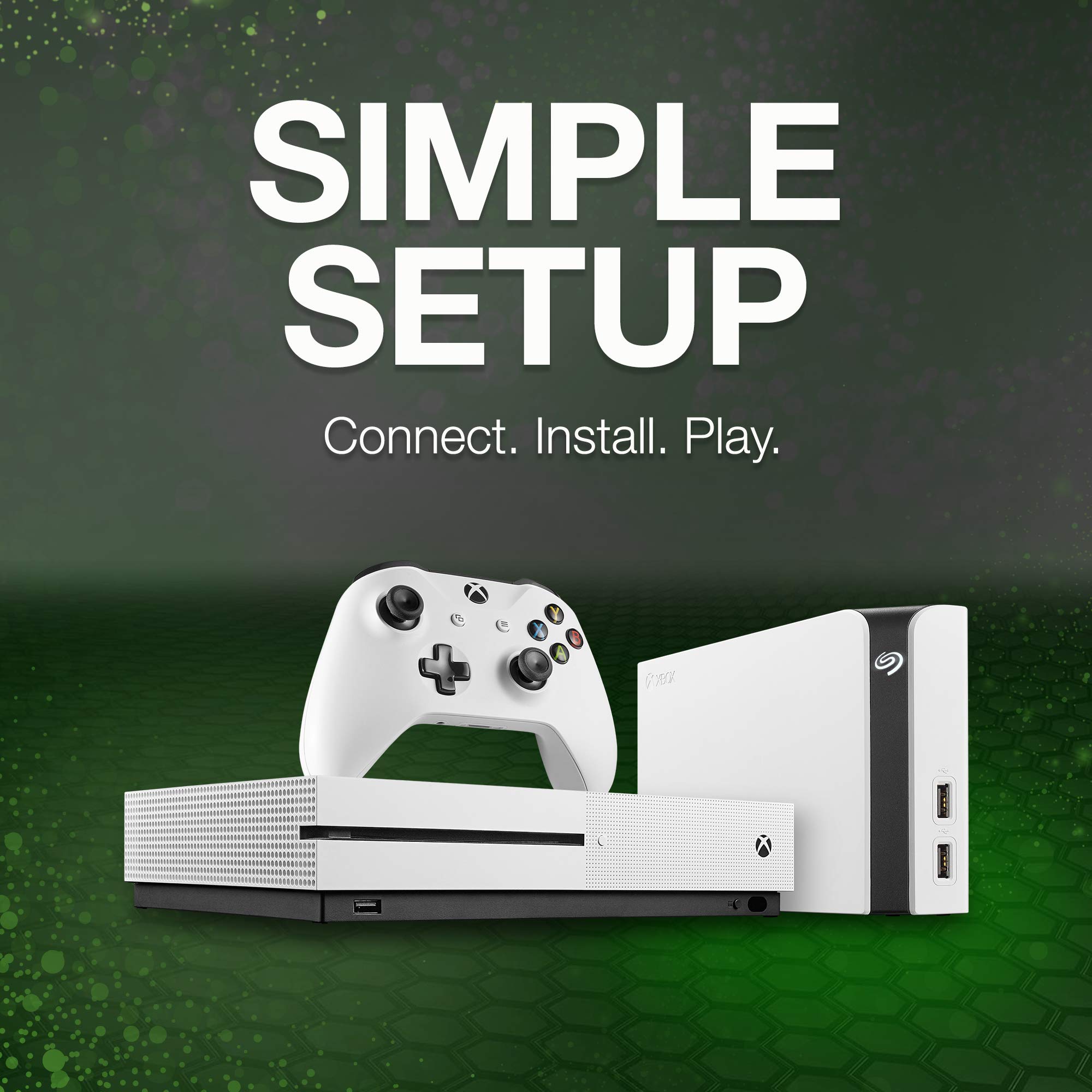 Seagate Game Drive Hub for Xbox 8TB Storage with Dual USB Ports (STGG8000400)