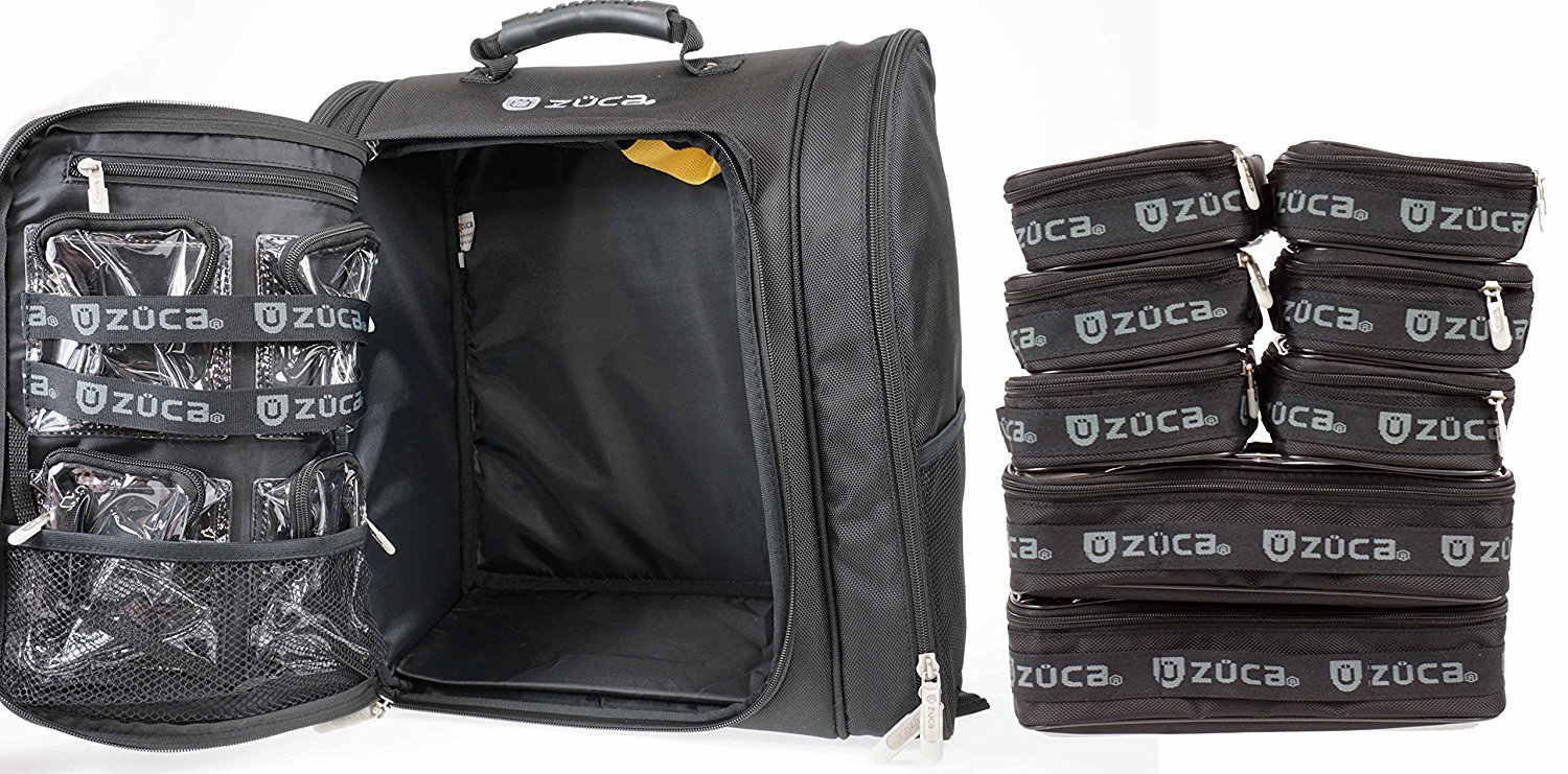 ZUCA Artist Backpacks w/Utility Pouches, Mesh Pocket, Internal Pocket & Straps (with Eight Utility Pouches)