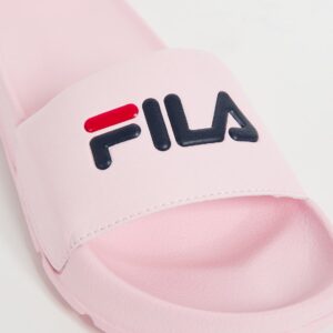 Fila Women's Drifter Slide Sandal, Bluebird NVY red, 5 Medium US