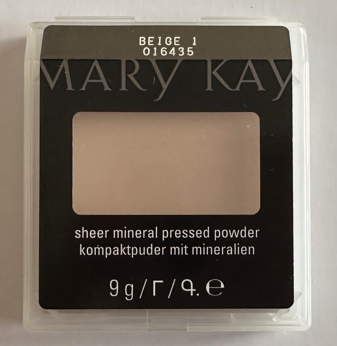 Pressed mineral powder beige 1