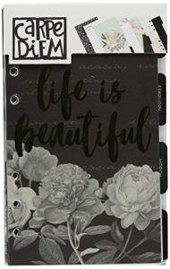 carpe diem by simple stories personal beautiful monthly planner inserts