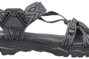 Skechers Performance Women's Go Walk Outdoors-Runyon Sport Sandal, charcoal, 7 M US