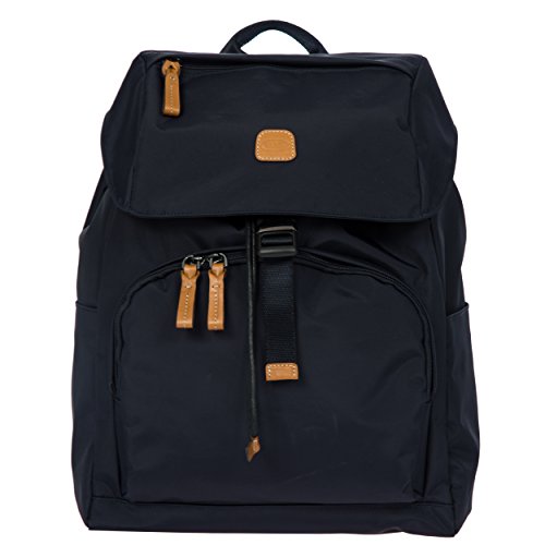Bric's X-Travel Excursion Backpack - 15 inch - Cute Designer Backpack for Women and Men - Navy