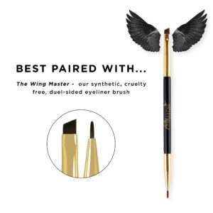 Pretty Vulgar The Ink Gel Eyeliner, Eyeliner enriched with Vitamin C, Linoleic & Linolenic Acids, Highly-Pigmented, Long-Wearing, Quick-Drying, Water-Resistant, 6g / 0.2 Oz.