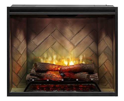 Dimplex Revillusion® 36" Portrait Built-In Firebox (Model: RBF36P), 4435/6739/8786 BTU, 120/208/240 Volt, 1375/1975/2575 Watt, Herringbone