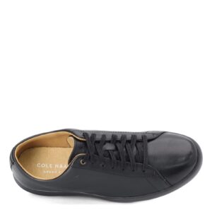 Cole Haan Men's Grand Crosscourt II Sneaker, Black Leather/Blk, 10