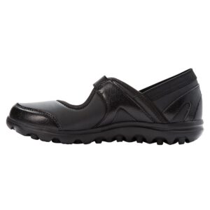 propét womens onalee walking walking sneakers shoes - black - size 9 2e