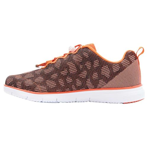 Propet Women's TravelFit Shoe, Orange, 10 Narrow US