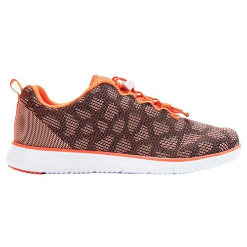 Propet Women's TravelFit Shoe, Orange, 10 Narrow US