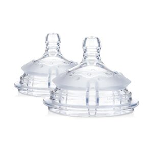 nuby 2 piece slow flow comfort nipple