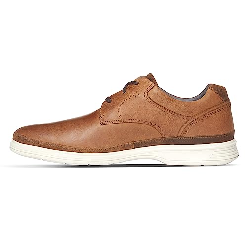 Rockport Men's DresSports 2 Go Plain Toe Shoe, new caramel, 13 M US