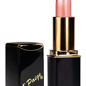 L'Paige (L56 ROSY PEARL Designer Lipstick, Aloe Vera Based, Long-lasting, Moisturizing