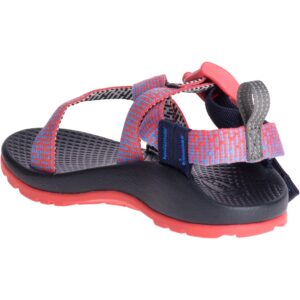 chaco-womens z1 ecotread sport sandal, penny coral, 2 big kid us