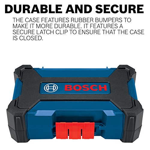 BOSCH CCSTV208 8-Piece Assorted Set 2 In. Impact Tough Torx Power Bits with Clip for Custom Case System