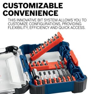 BOSCH CCSTV208 8-Piece Assorted Set 2 In. Impact Tough Torx Power Bits with Clip for Custom Case System