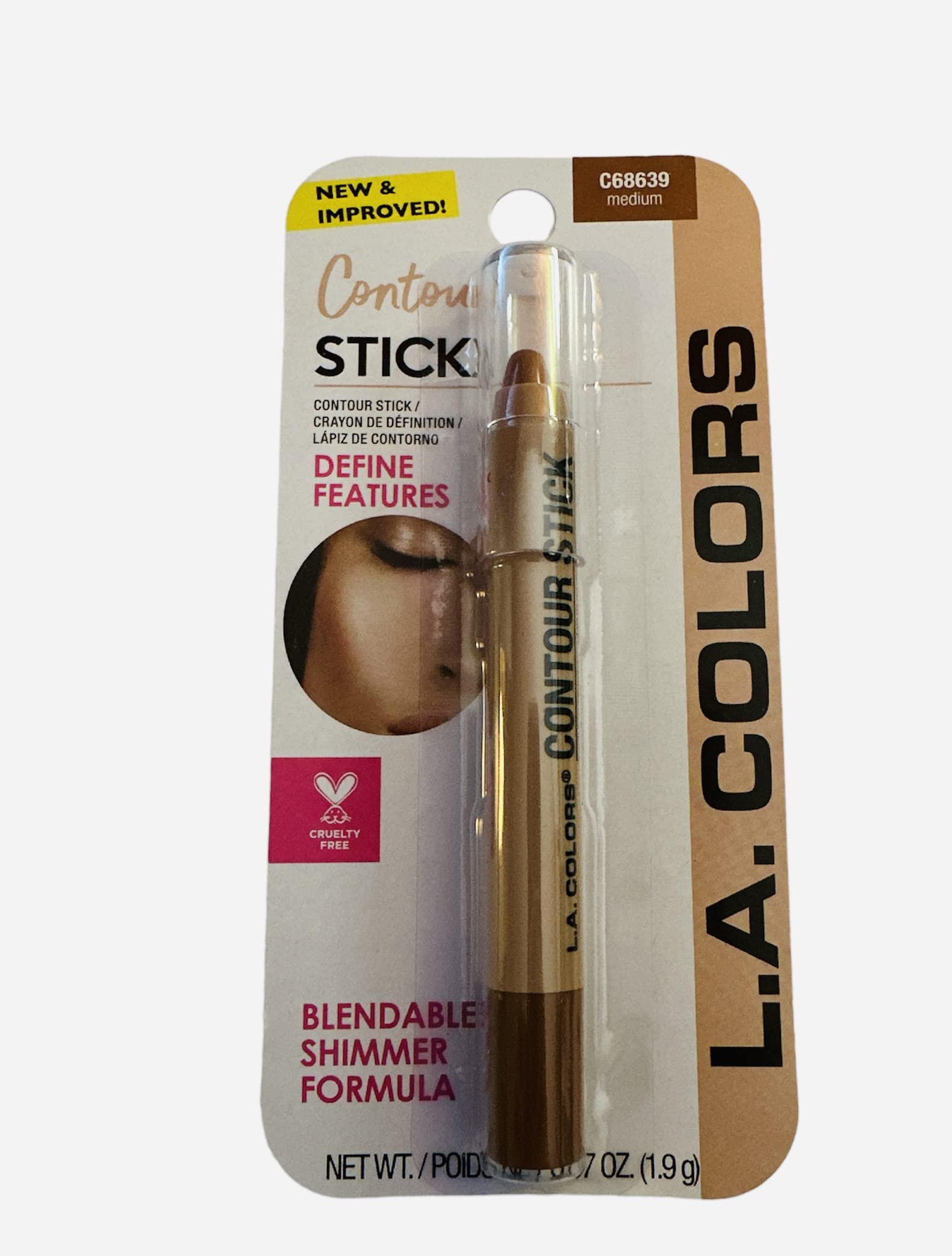 L.A. Colors Contour Stick - Medium CBCS288