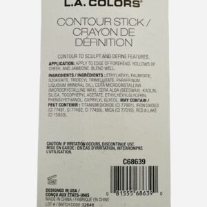 L.A. Colors Contour Stick - Medium CBCS288