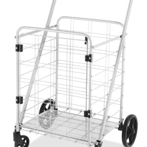 Whitmor Heavy Duty Utility Cart with Front Door