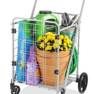 Whitmor Heavy Duty Utility Cart with Front Door