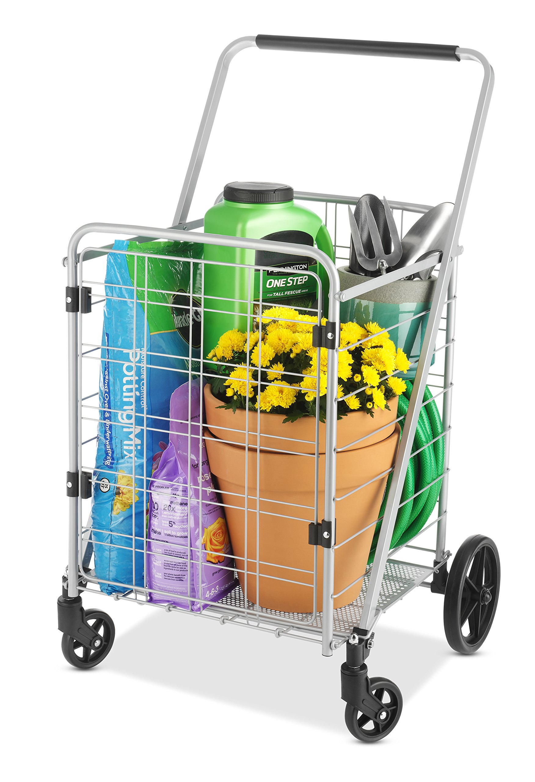 Whitmor Heavy Duty Utility Cart with Front Door