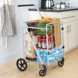 Whitmor Heavy Duty Utility Cart with Front Door