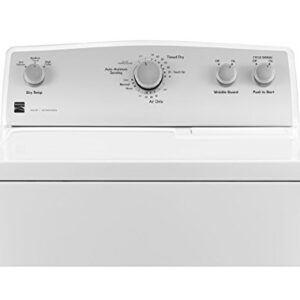 Kenmore 29" Front Load Electric Dryer with Wrinkle Guard and 7.0 Cubic Ft. Total Capacity, White