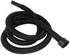 efp vac hose fits shop vacuum 1.25-inch by 20-foot with 1-1/4 inch opening, fits ridgid and craftsman models, 1-1/4" cuff connects to vacuum canister