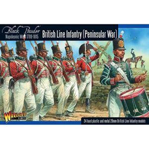 black powder british line infantry peninsular war military wargaming plastic model kit