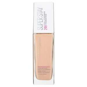 maybelline superstay 24 hour foundation 21 nude beige 30ml