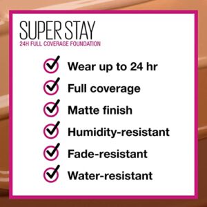 Maybelline Superstay 24 Hour Foundation 21 Nude Beige 30ml