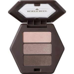 burt’s bees 100% natural eye shadow palette trio, shimmering nudes - 0.12 ounce