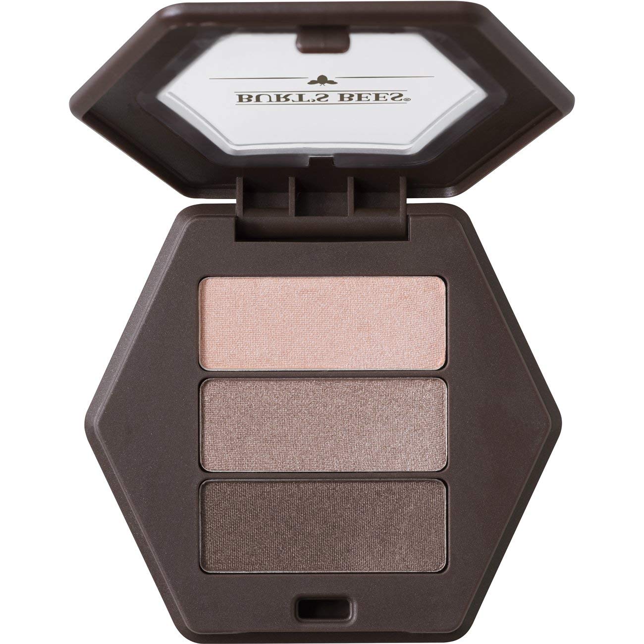 Burt’s Bees 100% Natural Eye Shadow Palette Trio, Shimmering Nudes - 0.12 Ounce