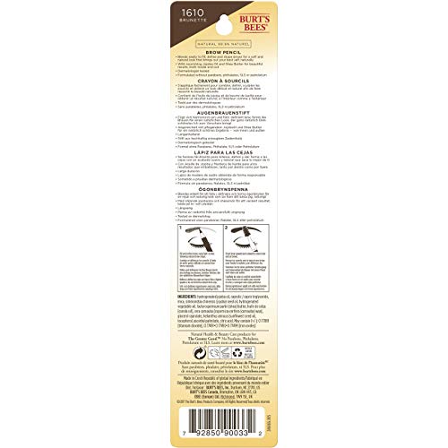 Burt's Bees Brow Pencil, Brunette - 0.04 Ounce