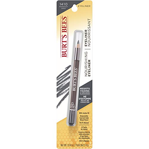 Burt's Bees Nourishing Eyeliner, Midnight Gray - 0.04 Ounce, Pencil