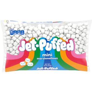 kraft jet-puffed marshmallows miniature, 10 oz