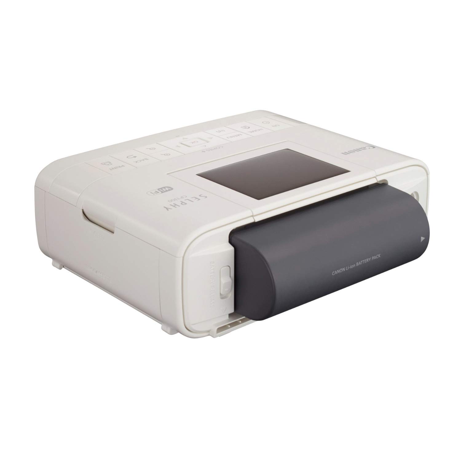 Canon Selphy CP1300 Wireless Compact Photo Printer with AirPrint and Mopria Device Printing, White