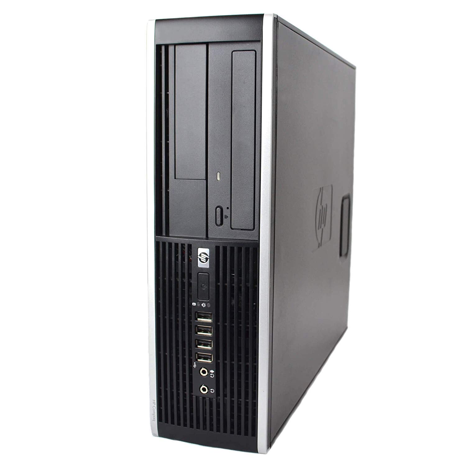 HP Compaq Prodesk 6200 Pro Slim Business Desktop Computer Small Form Factor (SFF), Intel i5-2400 Up to 3.4GHz, 8GB RAM, 128GB SSD, DVD, Windows 10 Pro 64 Bit (Renewed)