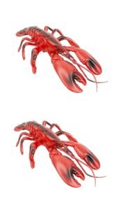 fun express plastic lobster (2-pack)