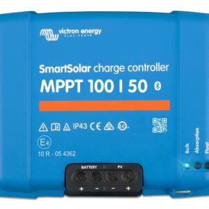 Victron Energy SmartSolar MPPT 100V 50 amp 12/24-Volt Solar Charge Controller (Bluetooth)