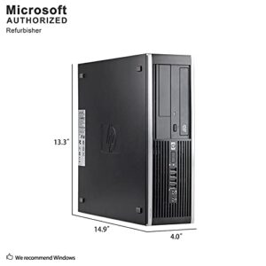 HP 8300 Elite Small Form Desktop Computer PC (Intel Core i5-3470, 3.2GHz, 16GB RAM, 240GB, SSD, Windows 10 Pro 64-Bit) (Renewed)