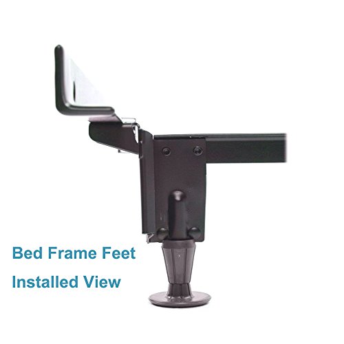 Heavy Duty Bed Frame Feet. Replace Wheels on Bed Frame with These Sturdy Bed Frame Feet Replacement. Set of 4 Bed Frame Glide Legs