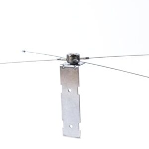 nagoya gpk-01 ground plane kit for nmo mounts - 21" radials, so-239 connector, for base/field use - durable & easy installation on 2" pole/mast