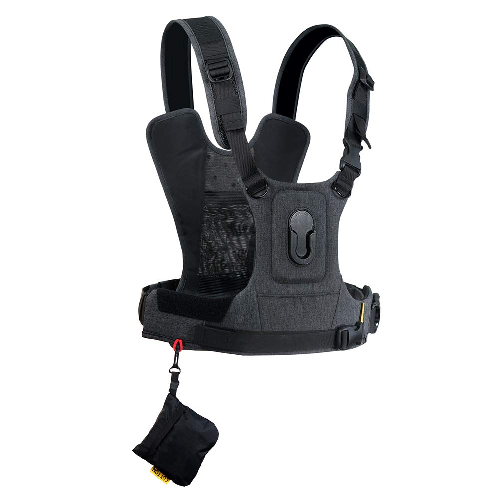 Cotton Carrier CCS G3 Camera Harness System for One Camera - Grey