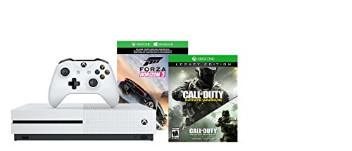 Xbox One S 1TB Console - Forza Horizon 3 + Call of Duty: Infinite Warfare Legacy Edition Bundle