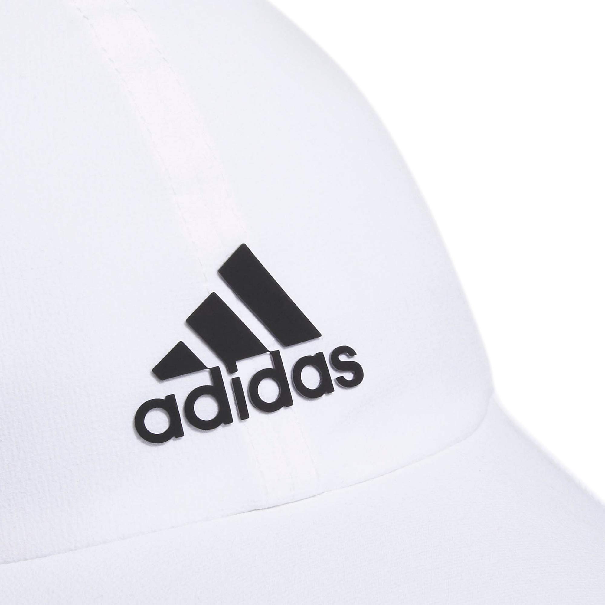 adidas Men's Superlite Relaxed Fit Performance Hat, White/Black, One Size